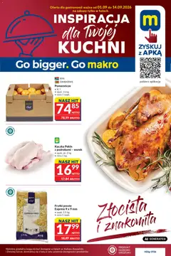 Pogląd gazetki "Makro gazetka - Oferta dla gastronomii" ze sklepu Makro ważnej od 01.09.2026