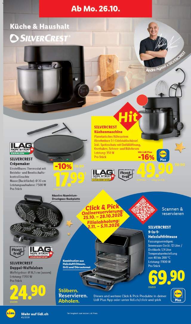 Neue Lidl Aktionen ab 22.10.