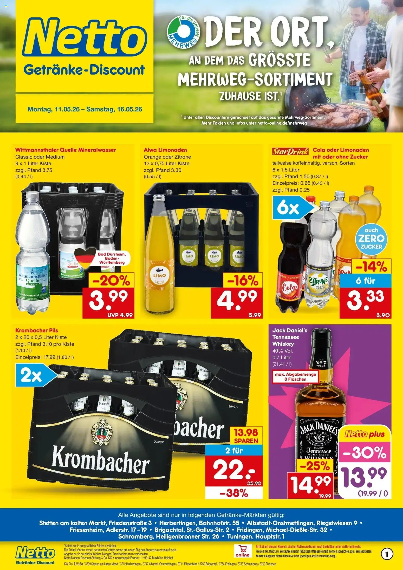 Vorschau von dem Prospekt des Geschäftes Netto Marken-Discount, gültig ab dem 10.05.2026