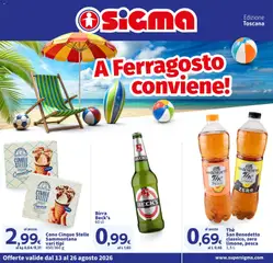 Anteprima dell'opuscolo SIGMA volantino Toscana dal negozio SIGMA valido da 13/08/2026