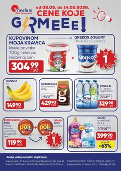 Pregled Medius kataloga - važi od 08.05.2026
