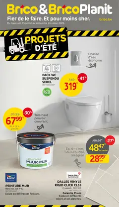 Voorbeeld van Brico Plan-it Publicité van winkel Brico Plan-it geldig vanaf 15/07/2026