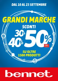 Anteprima dell'opuscolo bennet volantino dal negozio bennet valido da 10/09/2026