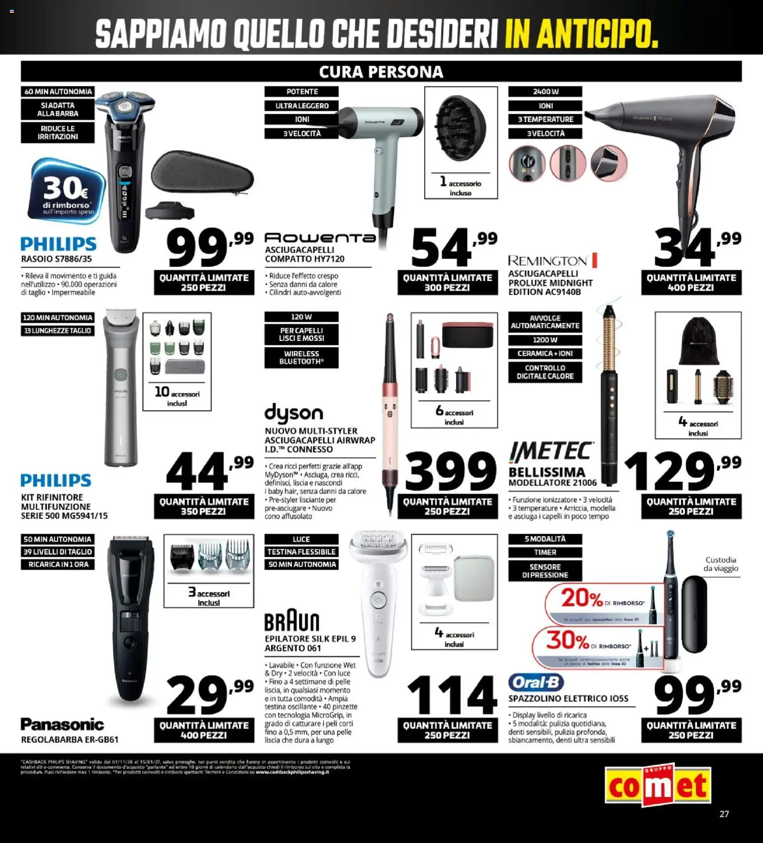 Anteprima dell'opuscolo Comet Black Friday dal negozio Comet valido da 29/10/2026