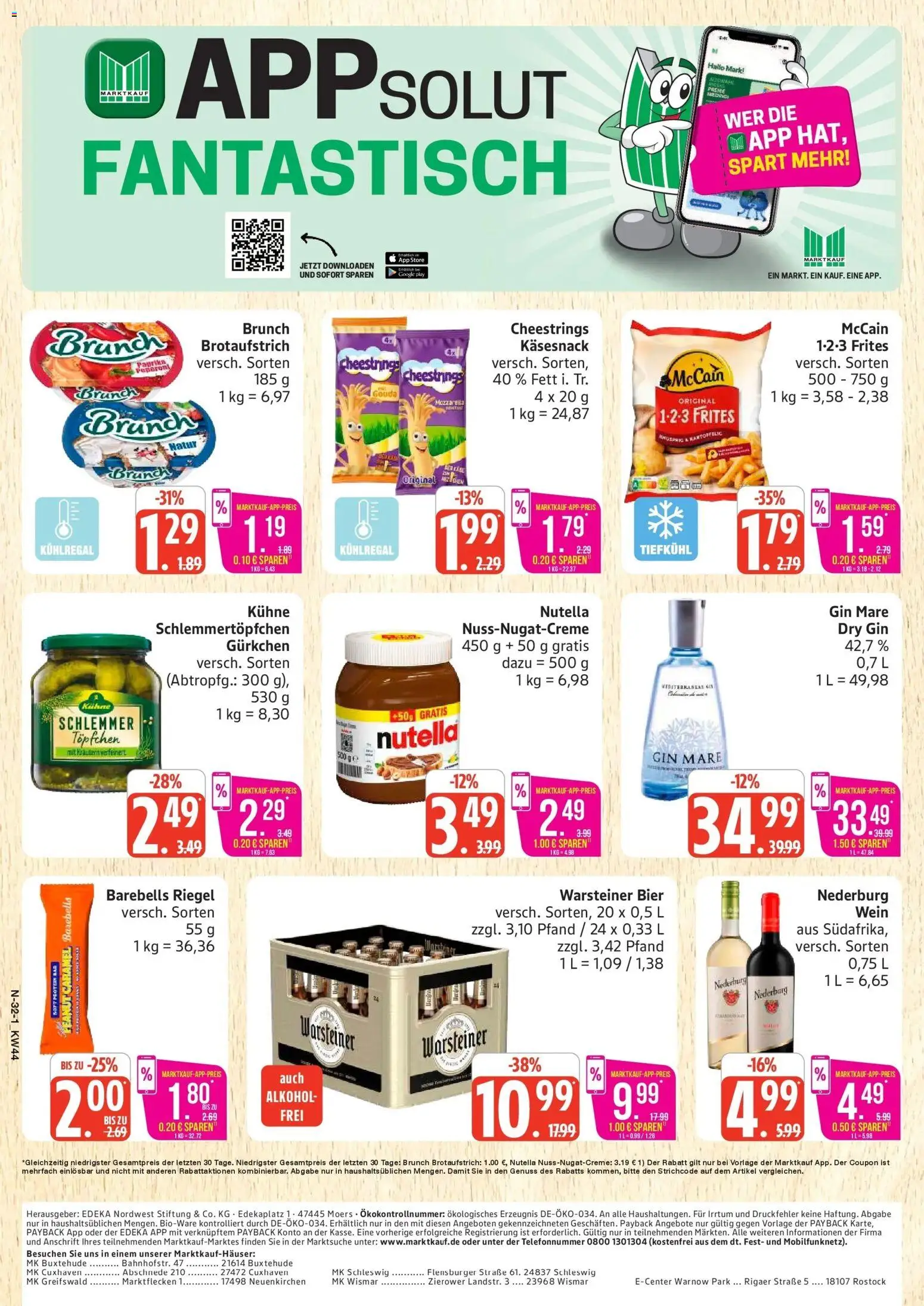 Vorschau von dem Prospekt des Geschäftes Marktkauf, gültig ab dem 26.10.2026