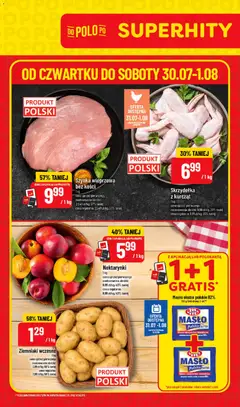 Pogląd gazetki "POLOmarket gazetka - Super Hity" ze sklepu POLOmarket ważnej od 30.07.2026