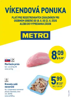 Náhľad Metro letáku platného od 18.06.2026