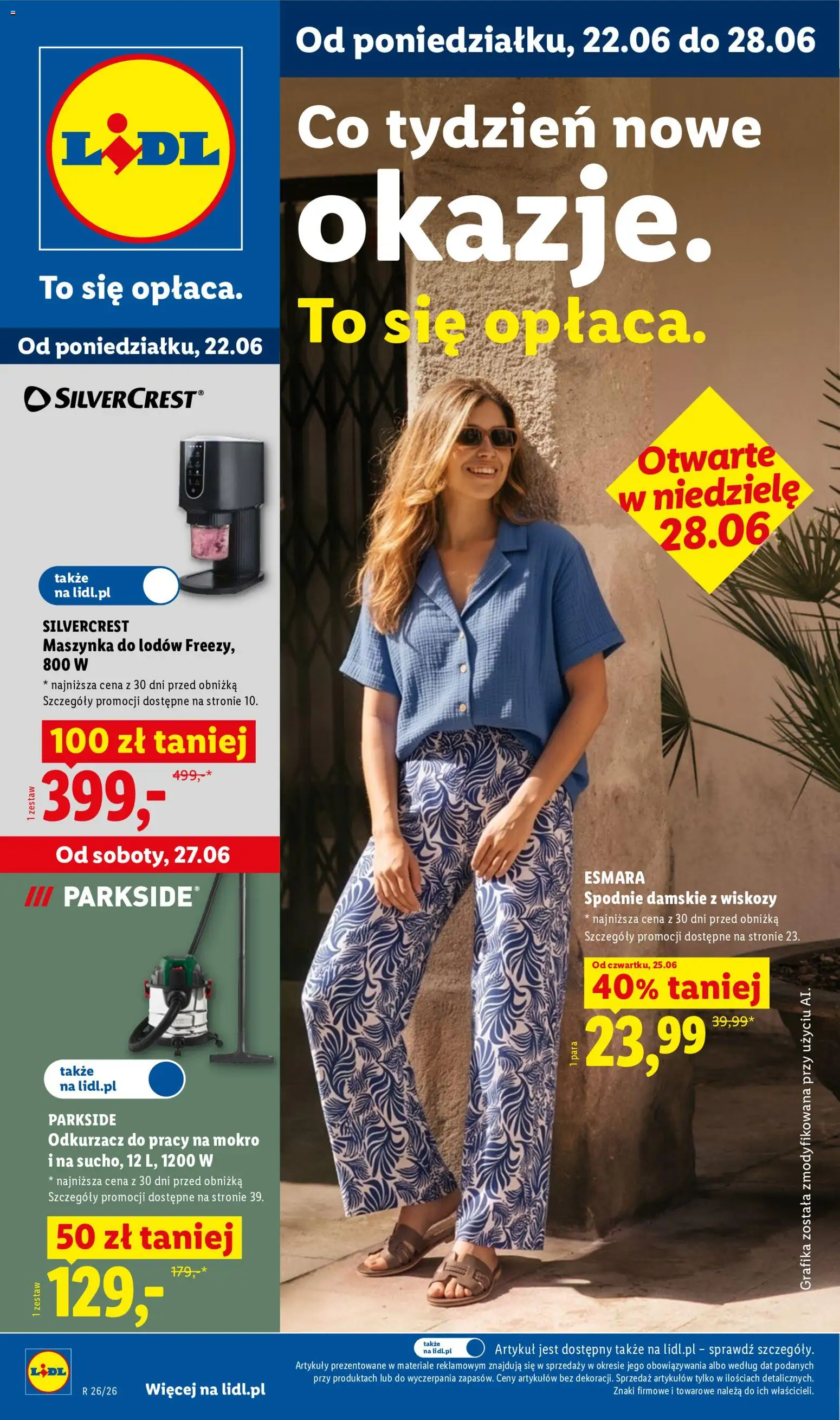 Pogląd gazetki "Lidl Katalog" ze sklepu Lidl ważnej od 22.06.2026