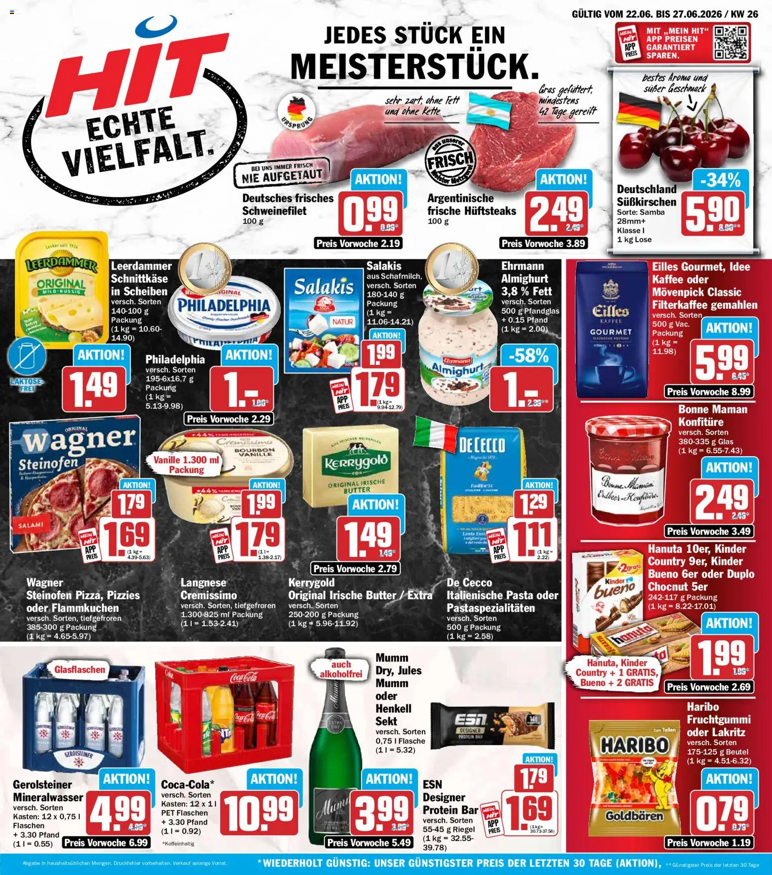 Vorschau von dem Prospekt des Geschäftes HIT, gültig ab dem 22.06.2026