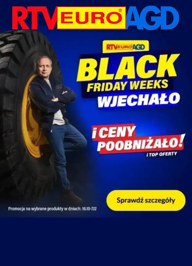 Pogląd oferty "RTV Euro AGD Black Friday Weeks" - ważna od 19.10.2026