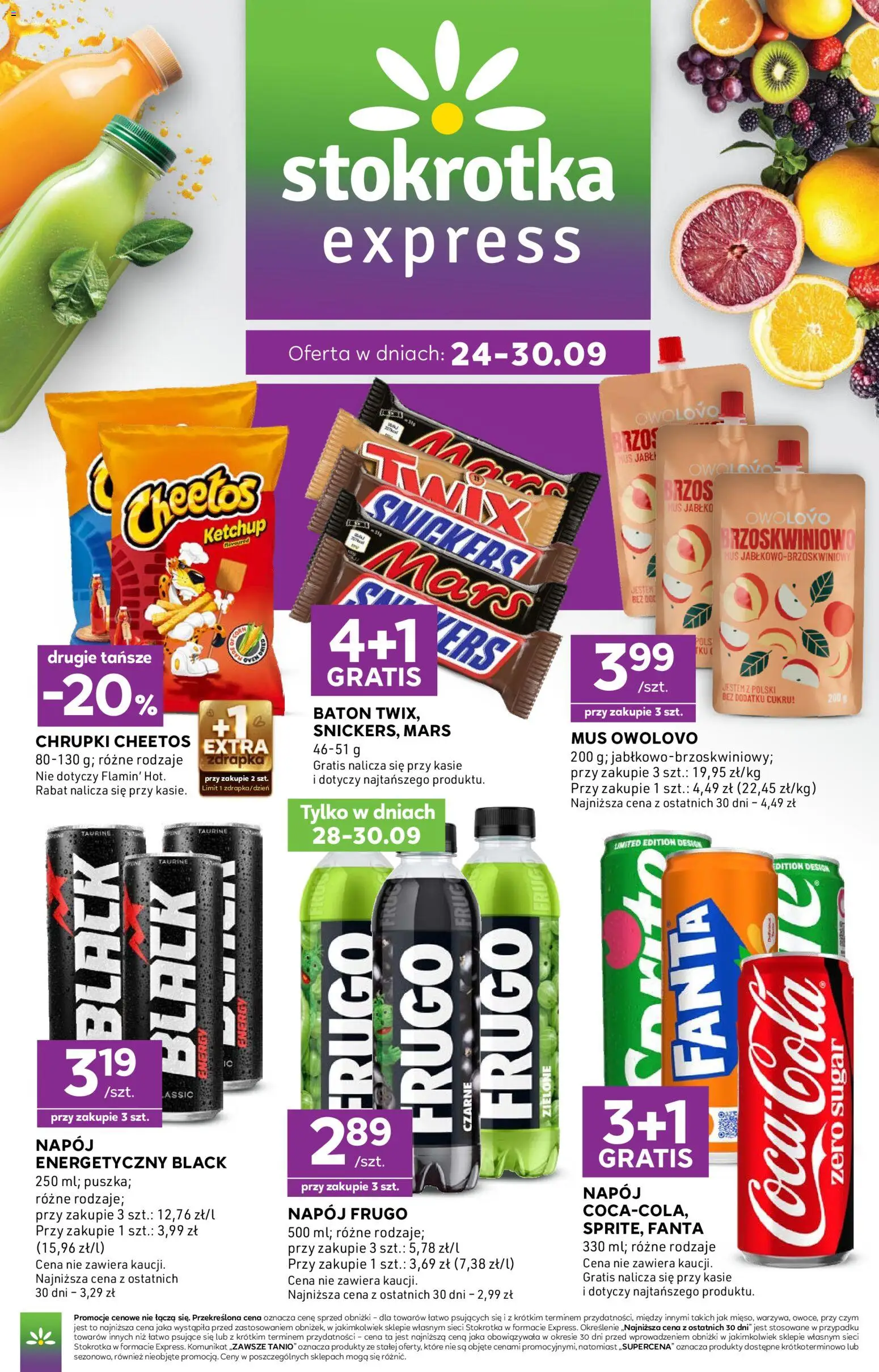 Pogląd gazetki "Stokrotka gazetka - Express" ze sklepu Stokrotka ważnej od 24.09.2026