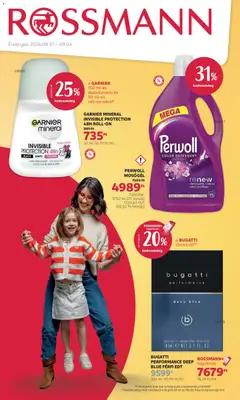 Rossmann - Rossmann akciós újság megtekintése, amely érvényes 2026.08.31.-től