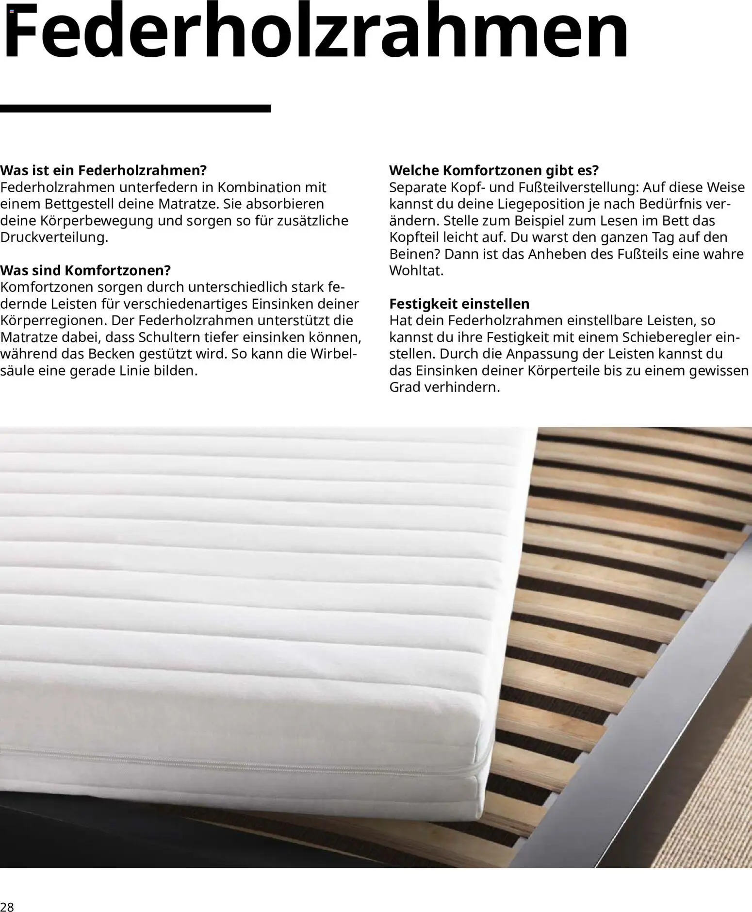 Vorschau von dem Prospekt des Geschäftes Ikea, gültig ab dem 16.09.2026 - Matratze, Bett