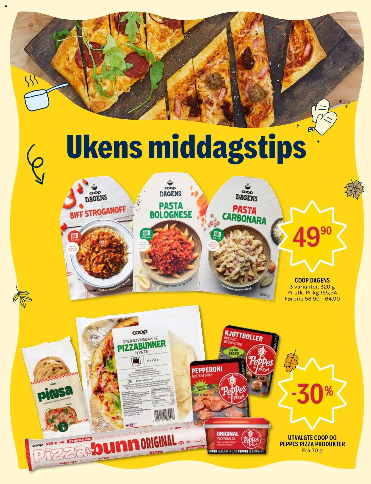 Forhåndsvis Coop Prix kundeavis fra butikk Coop Prix gyldig fra 14/09/2026
