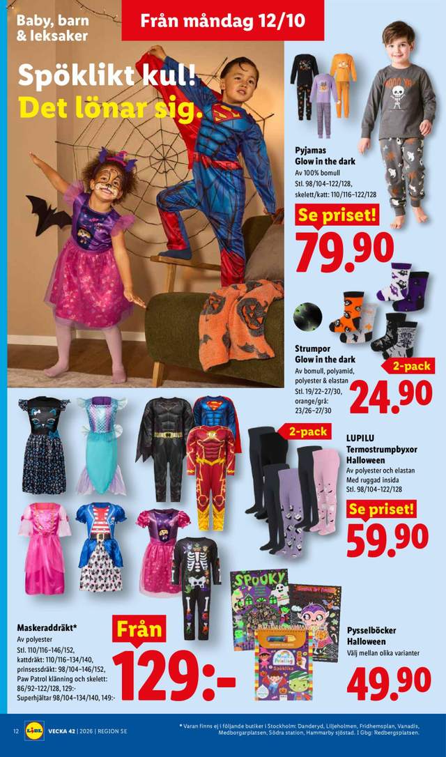 Nytt Lidl reklamblad från 12/10