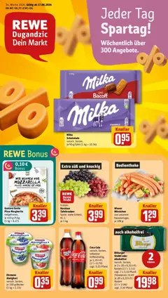 Vorschau von dem Prospekt des Geschäftes Rewe, gültig ab dem 17.08.2026