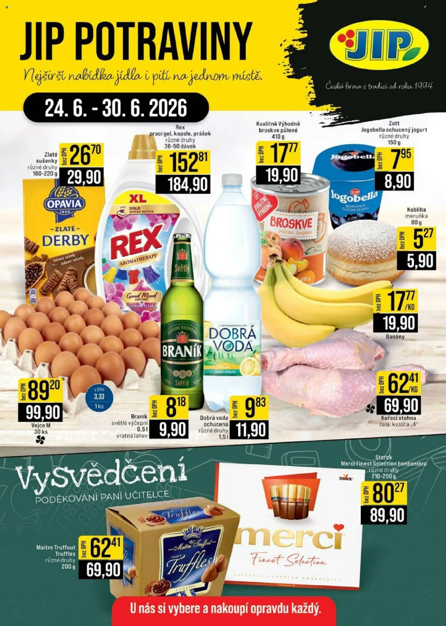 Náhled nabídky: Jip Jip leták - Cash & Carry platný od 24.06.2026