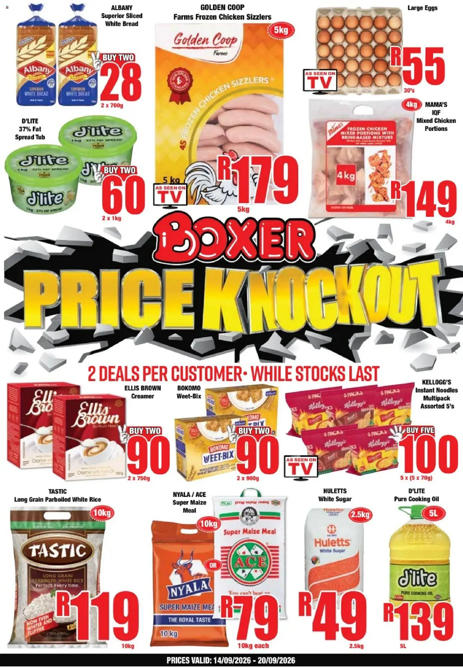 Preview of Boxer flyer valid from 14/09/2026