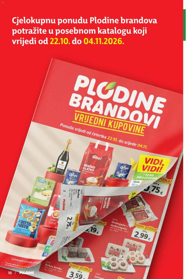 Novi Plodine katalog od 21.10.