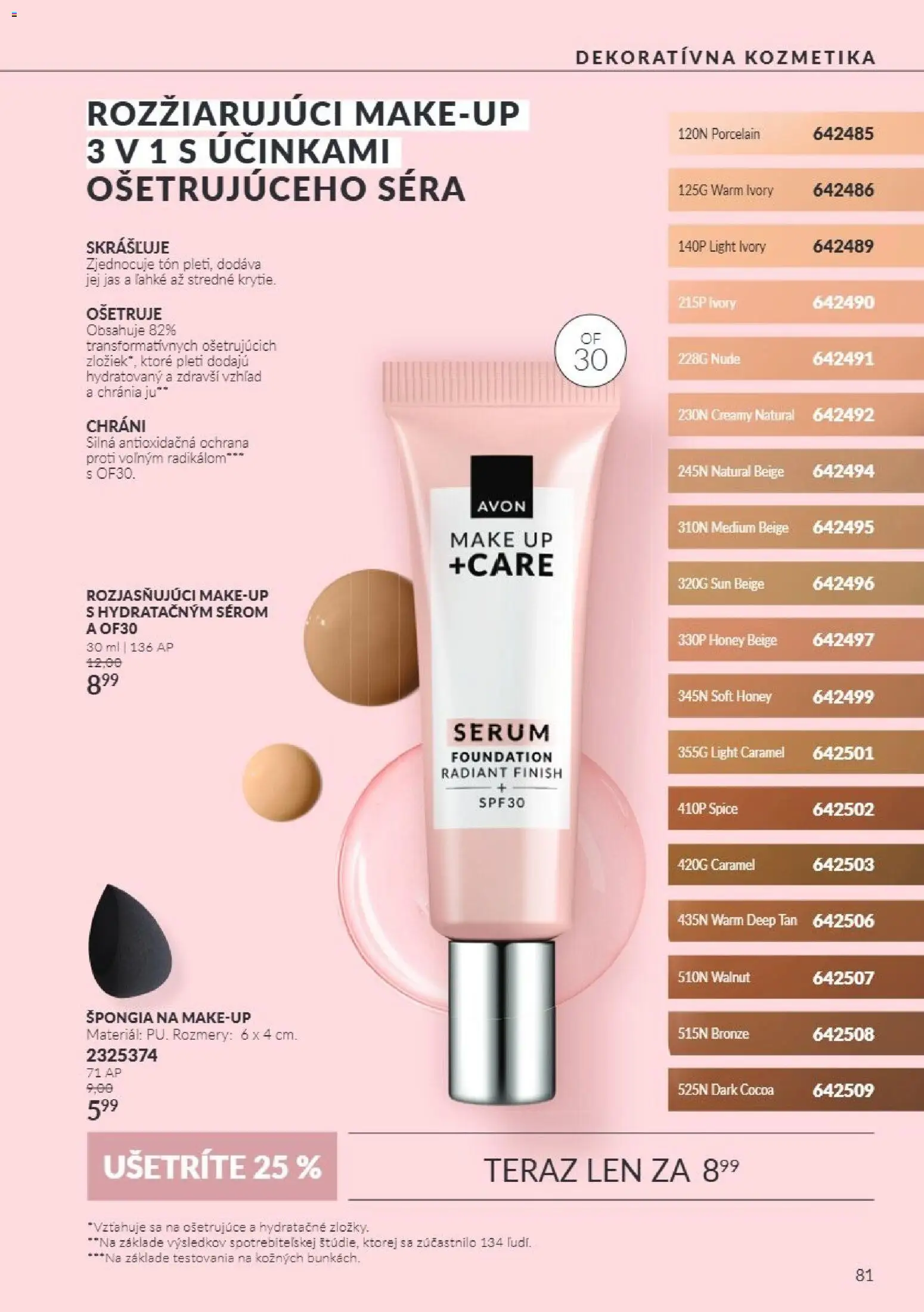 Náhľad Avon letáku platného od 01.11.2026 - Make up