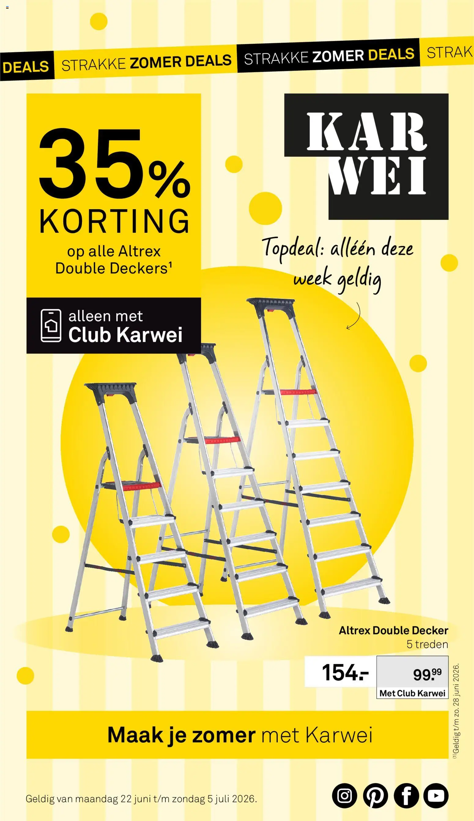 Voorbeeld van KARWEI folder van winkel KARWEI geldig vanaf 22-06-2026