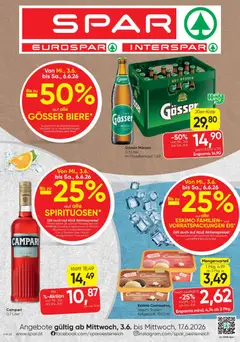 Vorschau der Angebote: Spar Spar Flugblatt gültig ab 03.06.2026