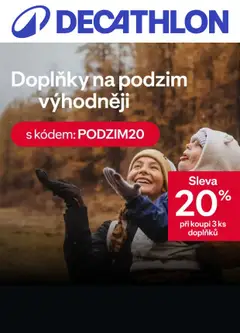 Náhled letáku Decathlon Nabídka produktů - Podzimní doplňky od 06.10.2026