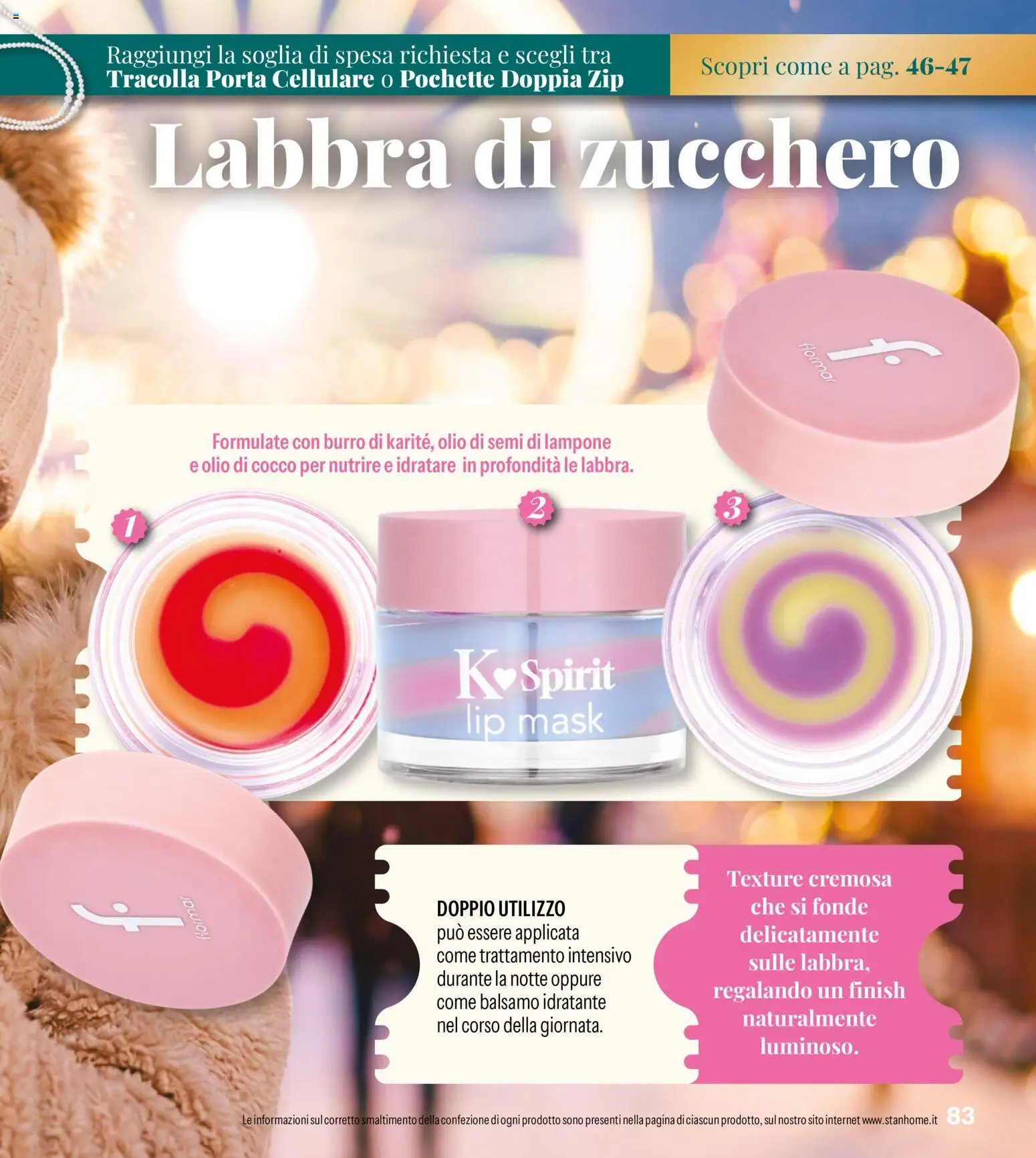 Anteprima dell'opuscolo Catalogo Stanhome Natale dal negozio Stanhome valido da 27/10/2026 - Olio, Lampone, Cellulare, Porta, Burro, Cocco, Balsamo, Olio di semi