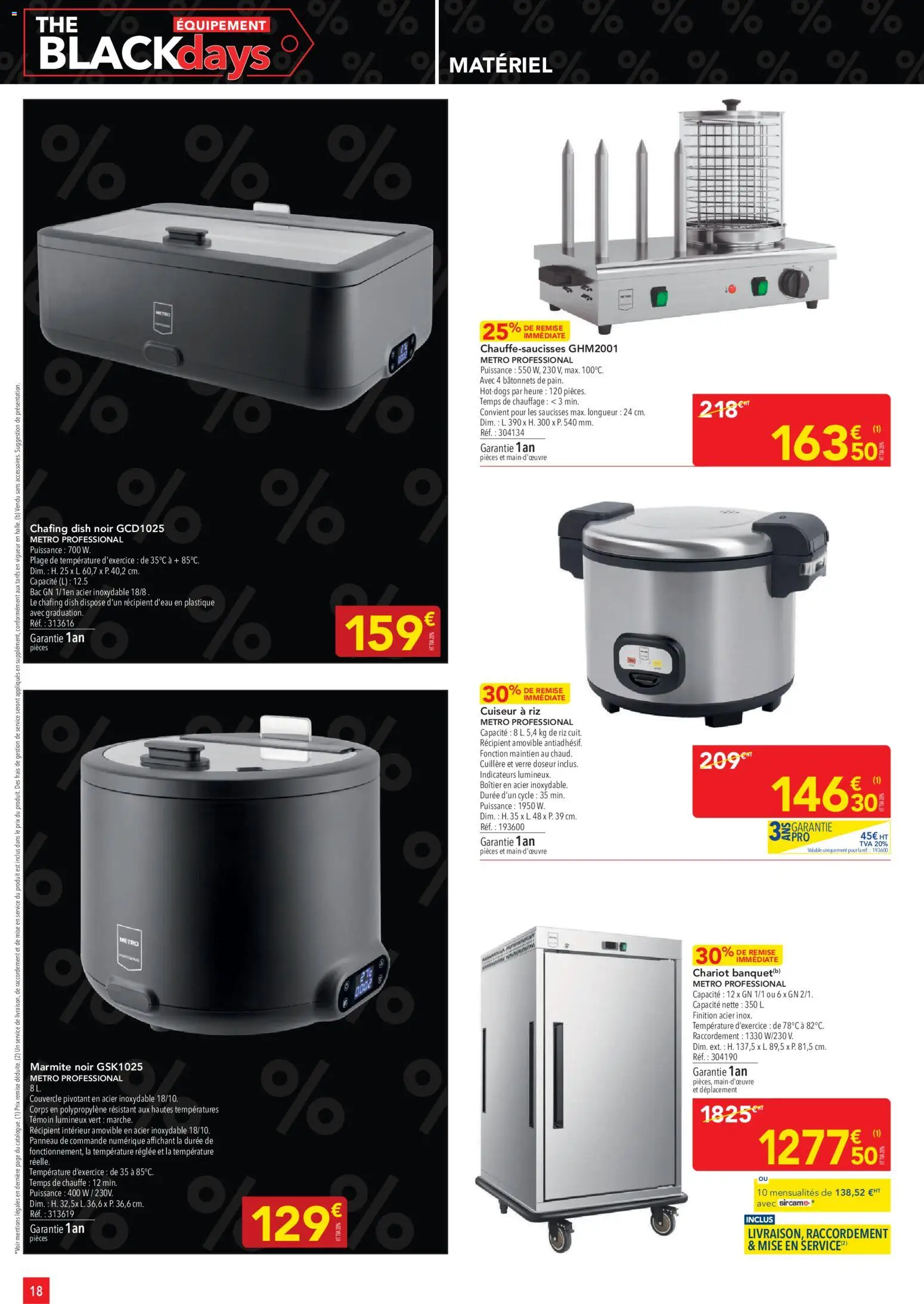 Prévisualisation de METRO Black Friday du magasin METRO formulaire valide 29/10/2026