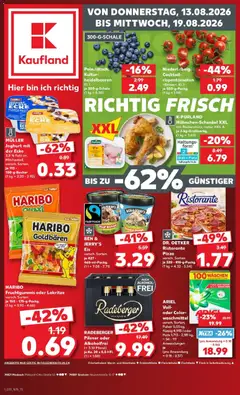 Vorschau von dem Prospekt des Geschäftes Kaufland, gültig ab dem 13.08.2026