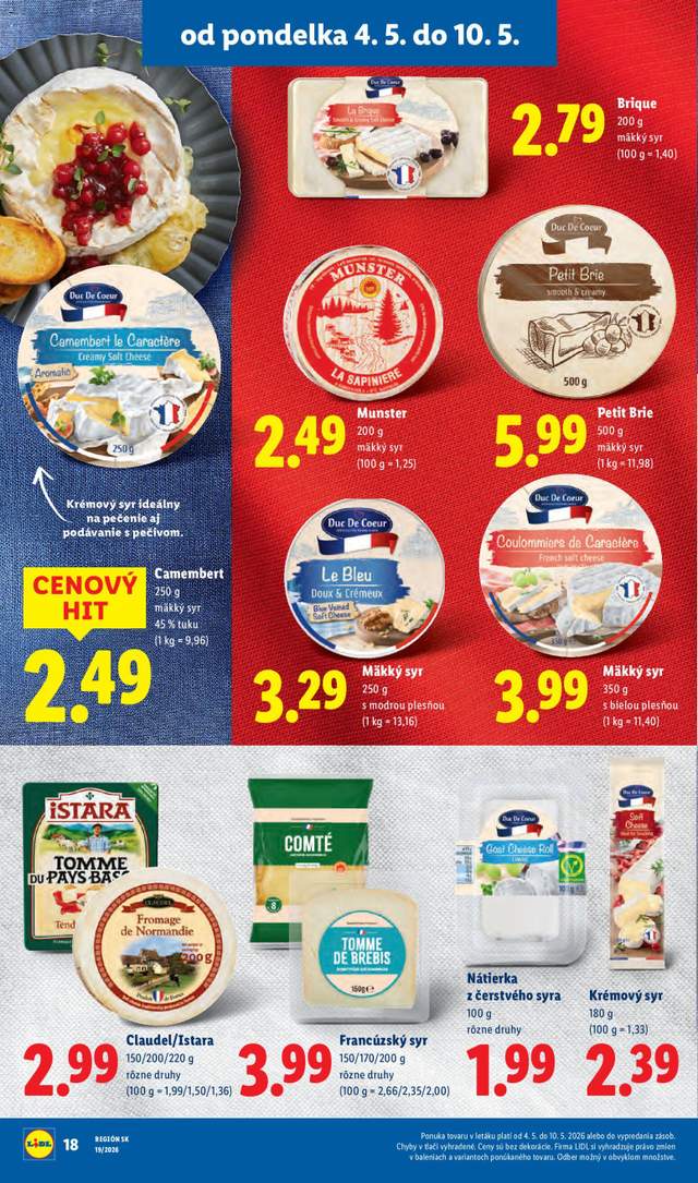 Nový Lidl leták od 04.05.