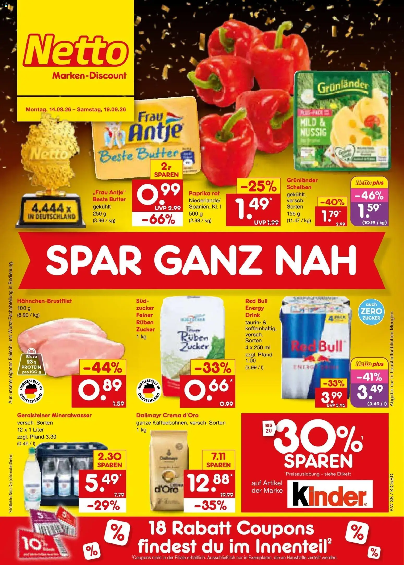 Vorschau von dem Prospekt des Geschäftes Netto Marken-Discount, gültig ab dem 14.09.2026