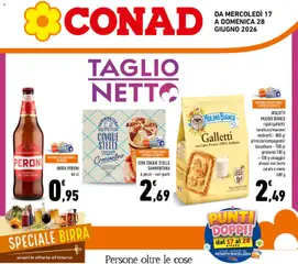 Anteprima dell'opuscolo Conad volantino City Campania dal negozio Conad valido da 17/06/2026