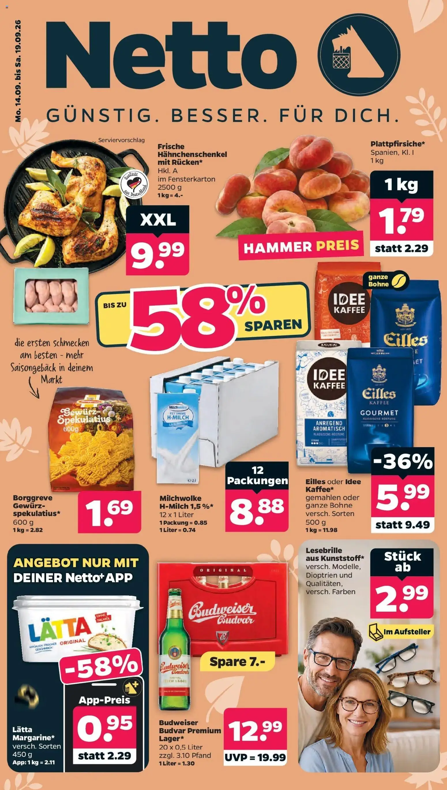 Vorschau von dem Prospekt des Geschäftes Netto, gültig ab dem 13.09.2026