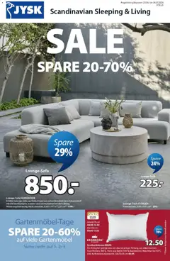 Vorschau des Merkblatts JYSK aktionen vom Shop JYSK gültig von 23.06.2026 bis 06.07.2026