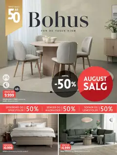 Forhåndsvis Bohus kundeavis fra butikk Bohus gyldig fra 10/08/2026