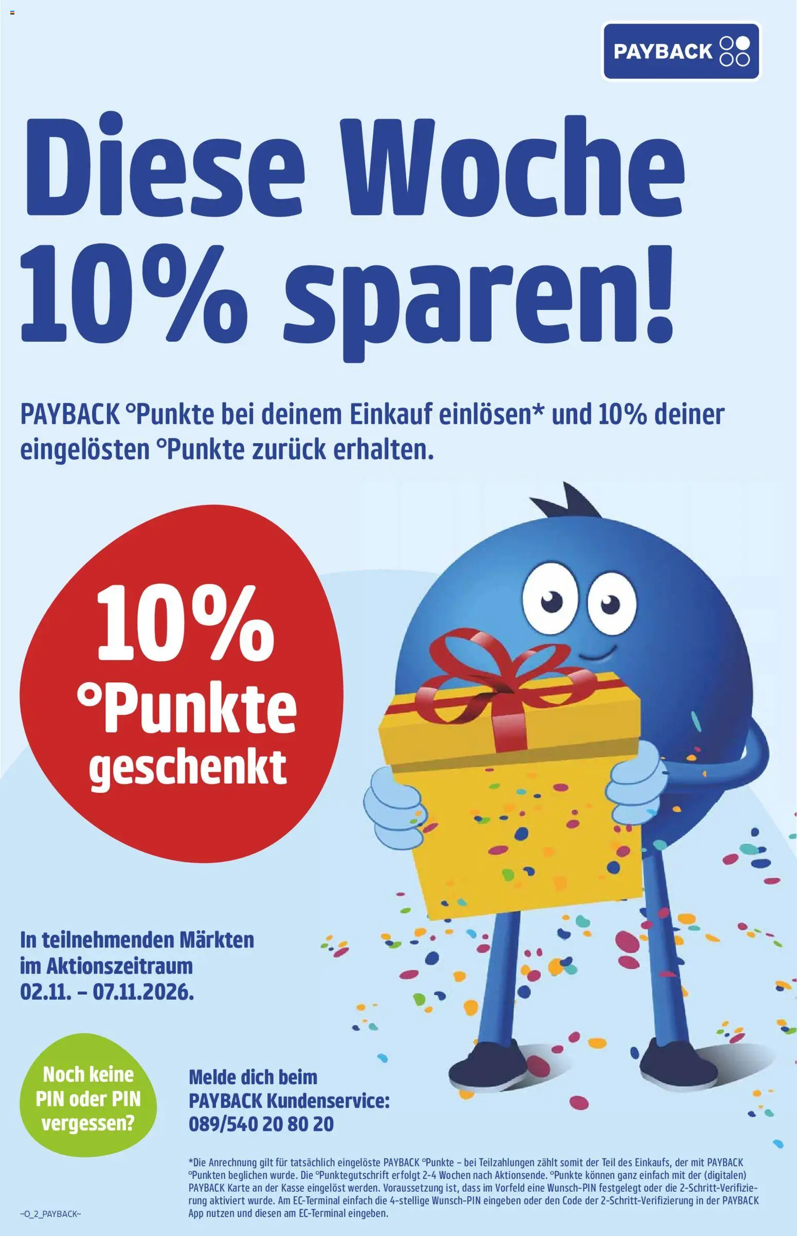 Vorschau von dem Prospekt des Geschäftes WEZ, gültig ab dem 02.11.2026
