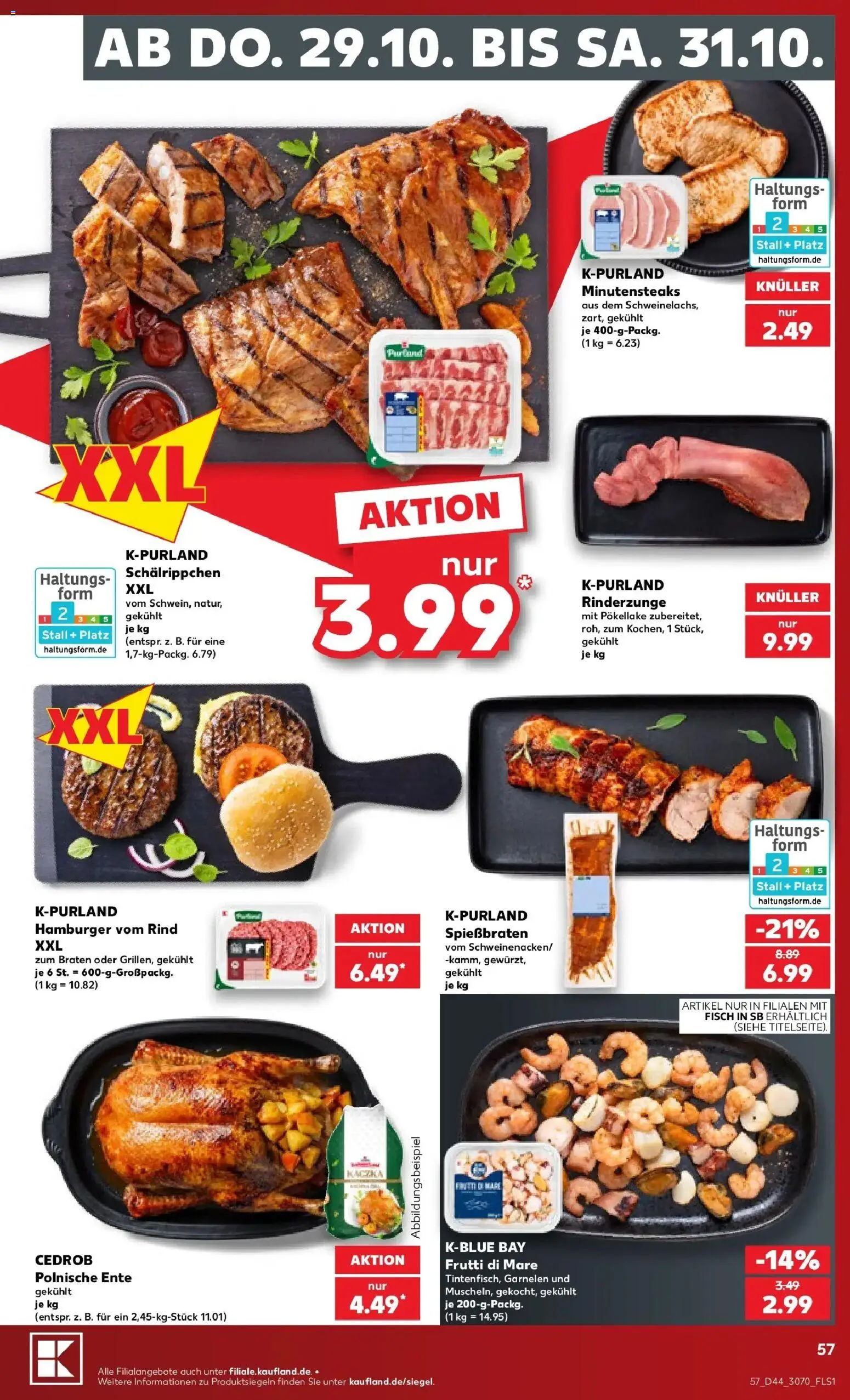 Vorschau von dem Prospekt des Geschäftes Kaufland, gültig ab dem 26.10.2026