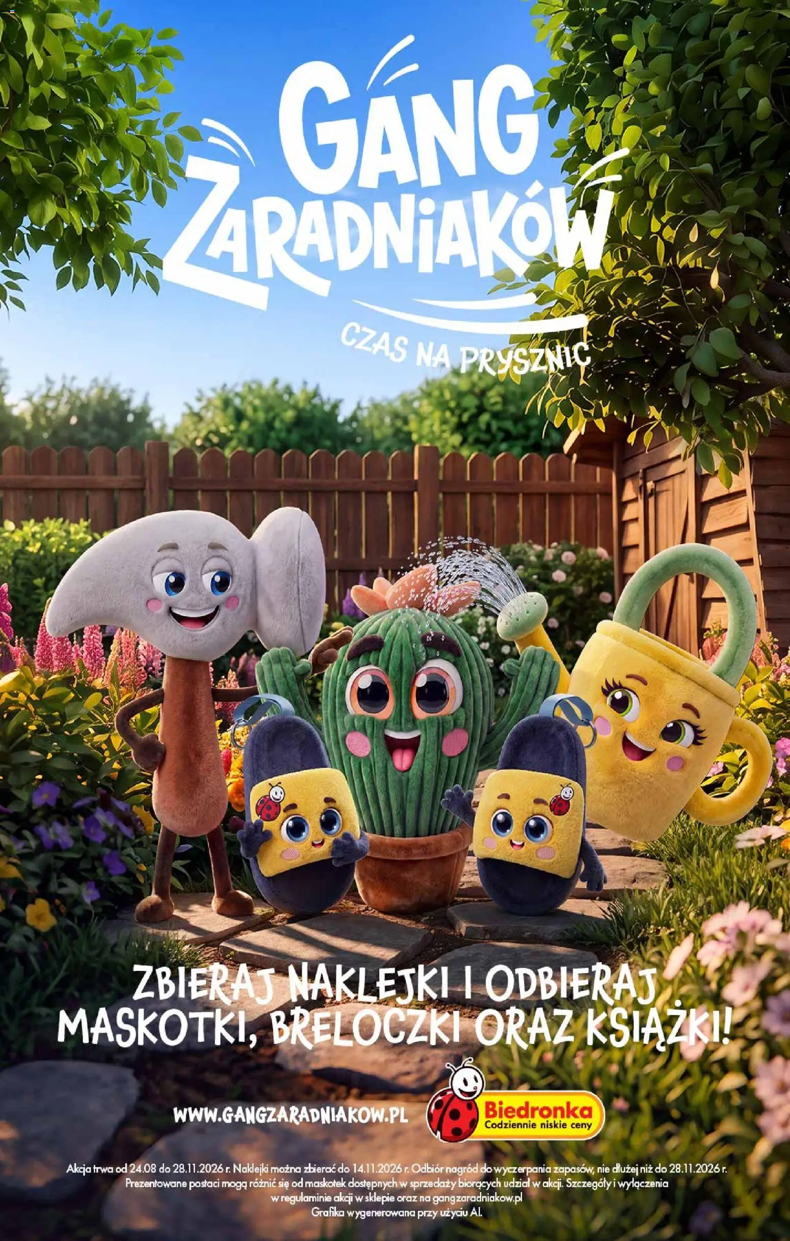 Náhled nabídky: Biedronka Polsko Biedronka Polsko leták - Gang zaradniaków platný od 01.10.2026
