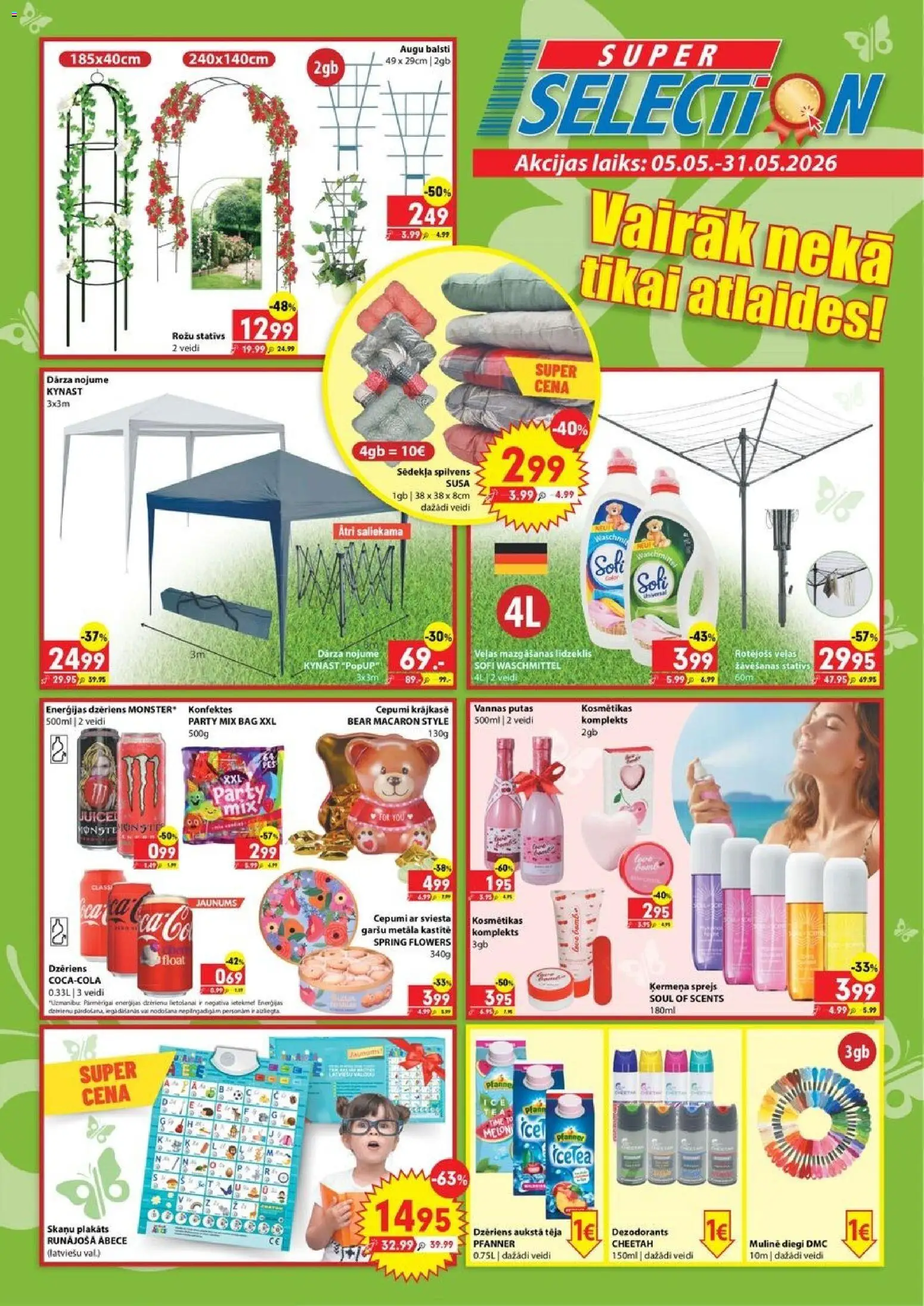 Skatīt Super Selection akciju bukletu, derīgs no 05.05.2026.