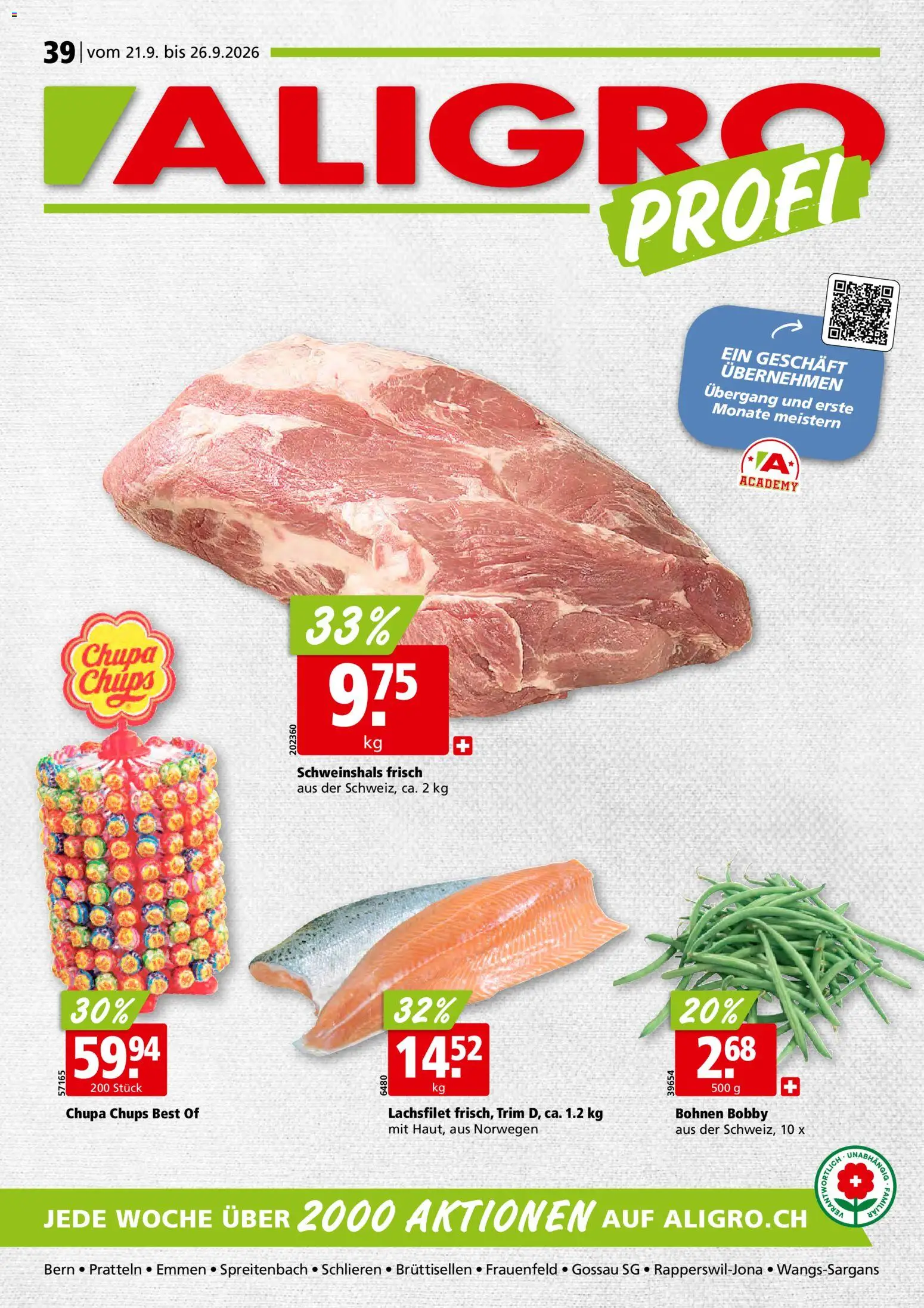 Vorschau des Merkblatts Aligro aktionen vom Shop Aligro gültig von 21.09.2026 bis 26.09.2026