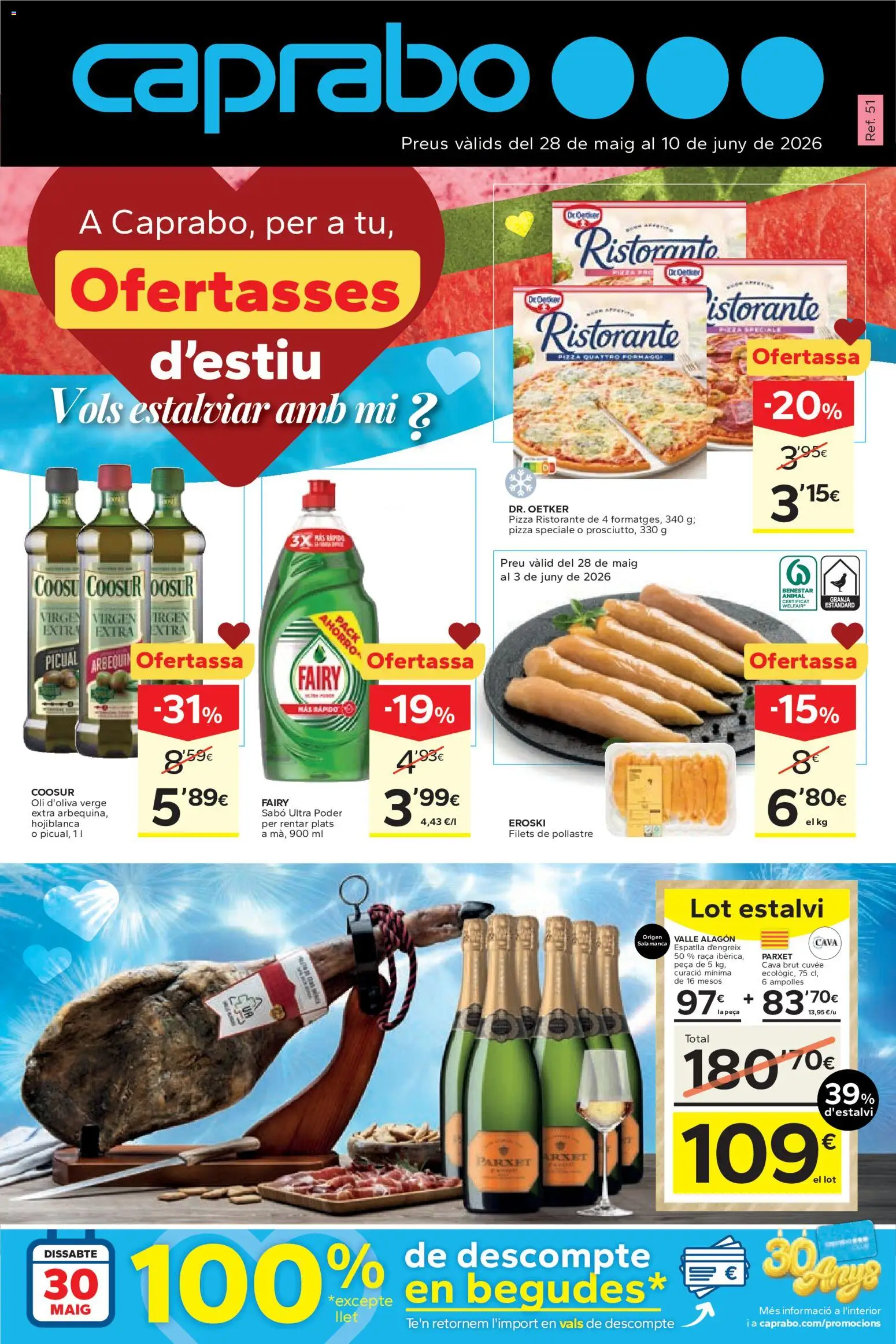 Vista previa del folleto de la tienda Caprabo válido desde el 28/05/2026 