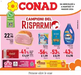 Anteprima dell'opuscolo Campioni del risparmio dal negozio Conad valido da 05/05/2026