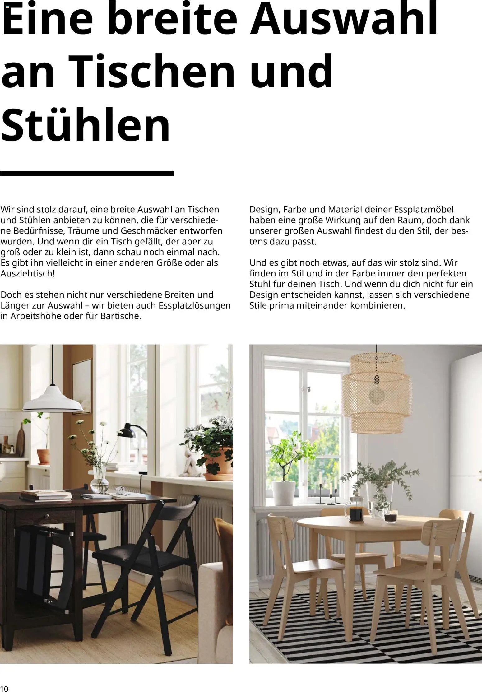 Vorschau von dem Prospekt des Geschäftes Ikea, gültig ab dem 11.09.2026 - Stuhl, Tisch