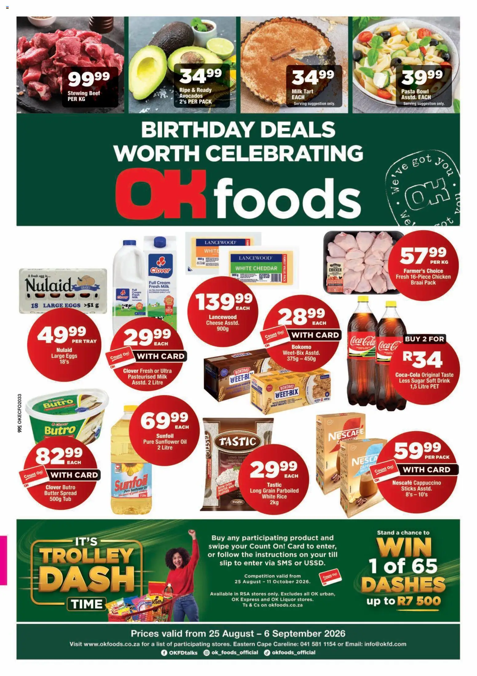 Preview of OK Foods flyer valid from 25/08/2026