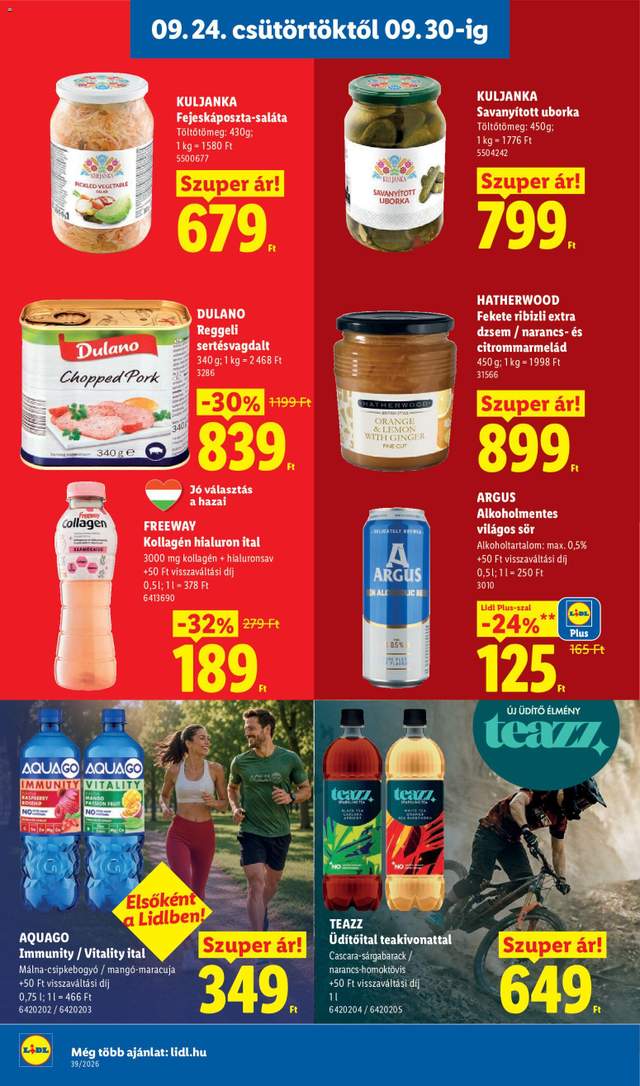 Új Lidl akciós újság 09.24.