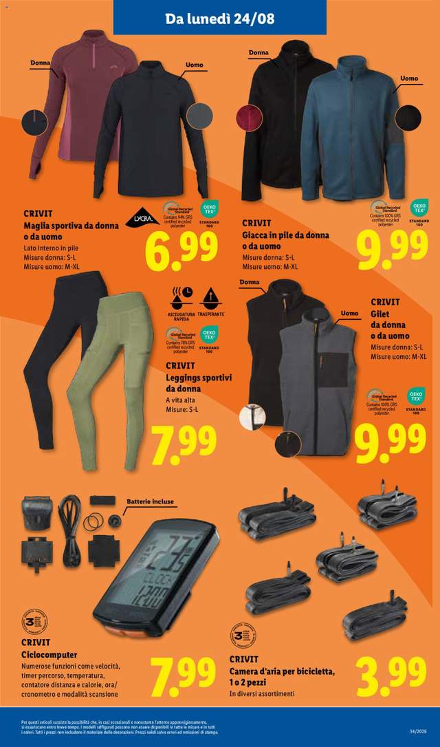 Nuovo volantino Lidl dal 20/08