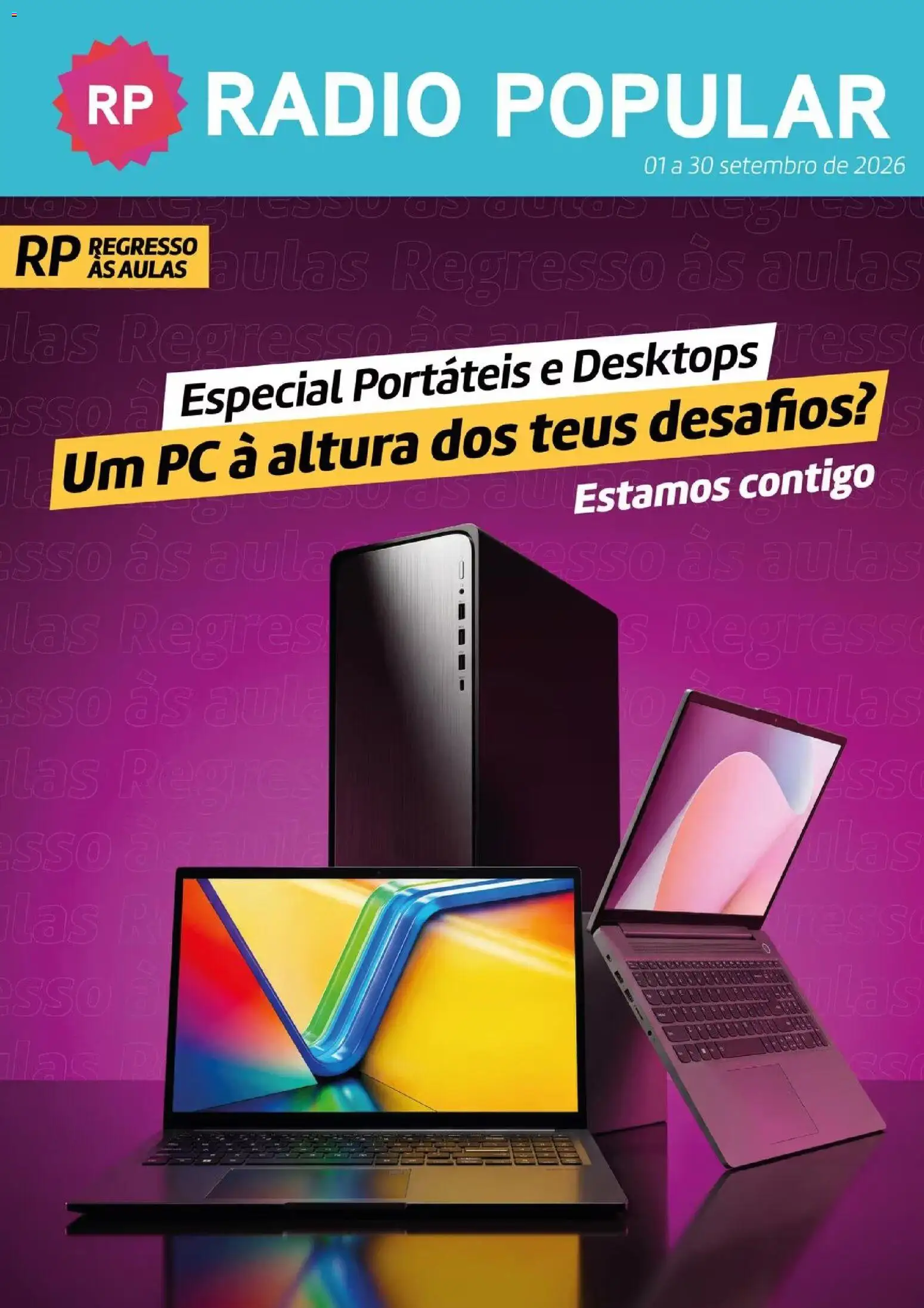 Pré-visualização do folheto da loja Radio Popular válida a partir de 01/09/2026