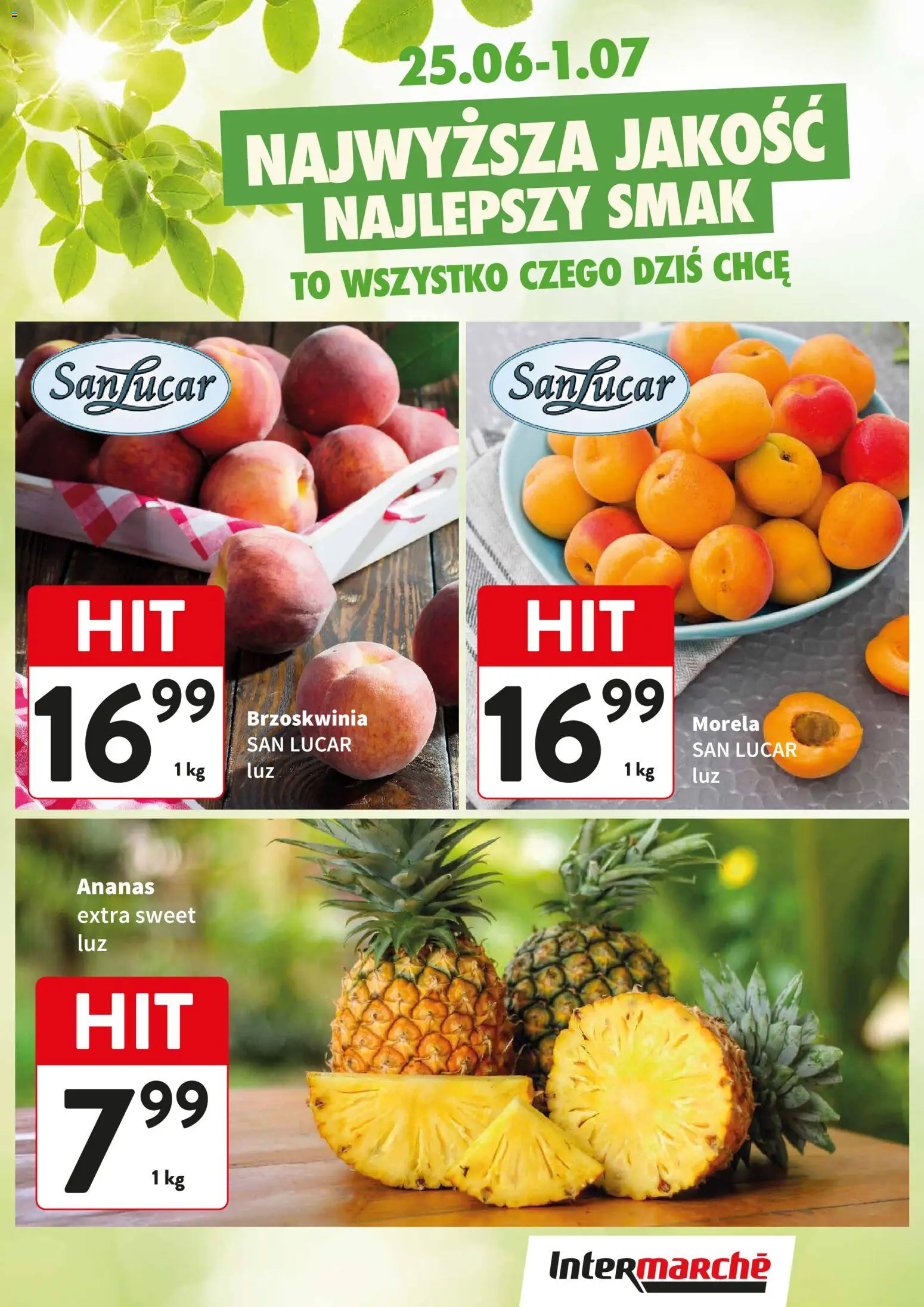 Pogląd gazetki "Intermarche gazetka - Świeży Hit" ze sklepu Intermarche ważnej od 25.06.2026