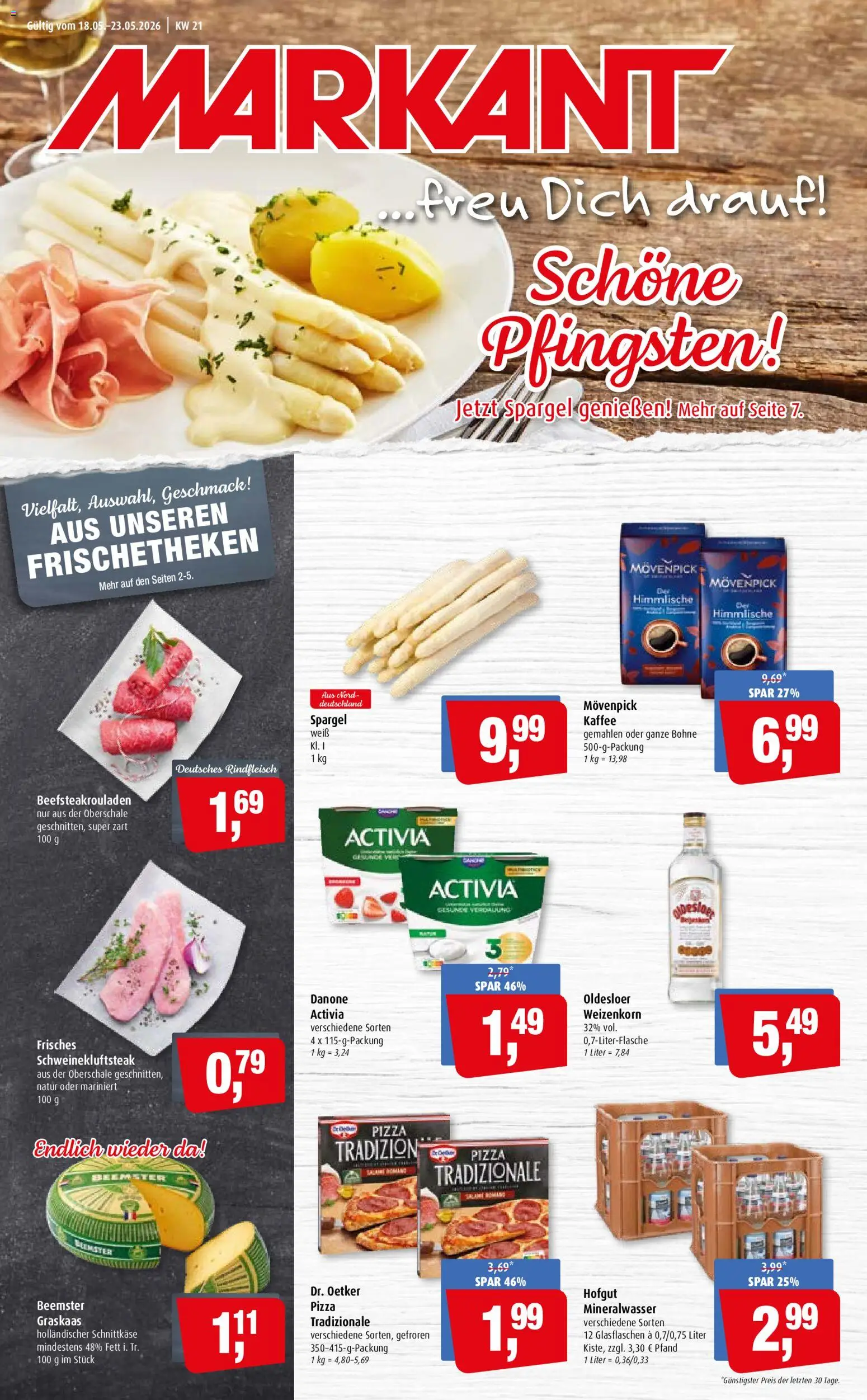 Vorschau von dem Prospekt des Geschäftes Markant, gültig ab dem 18.05.2026